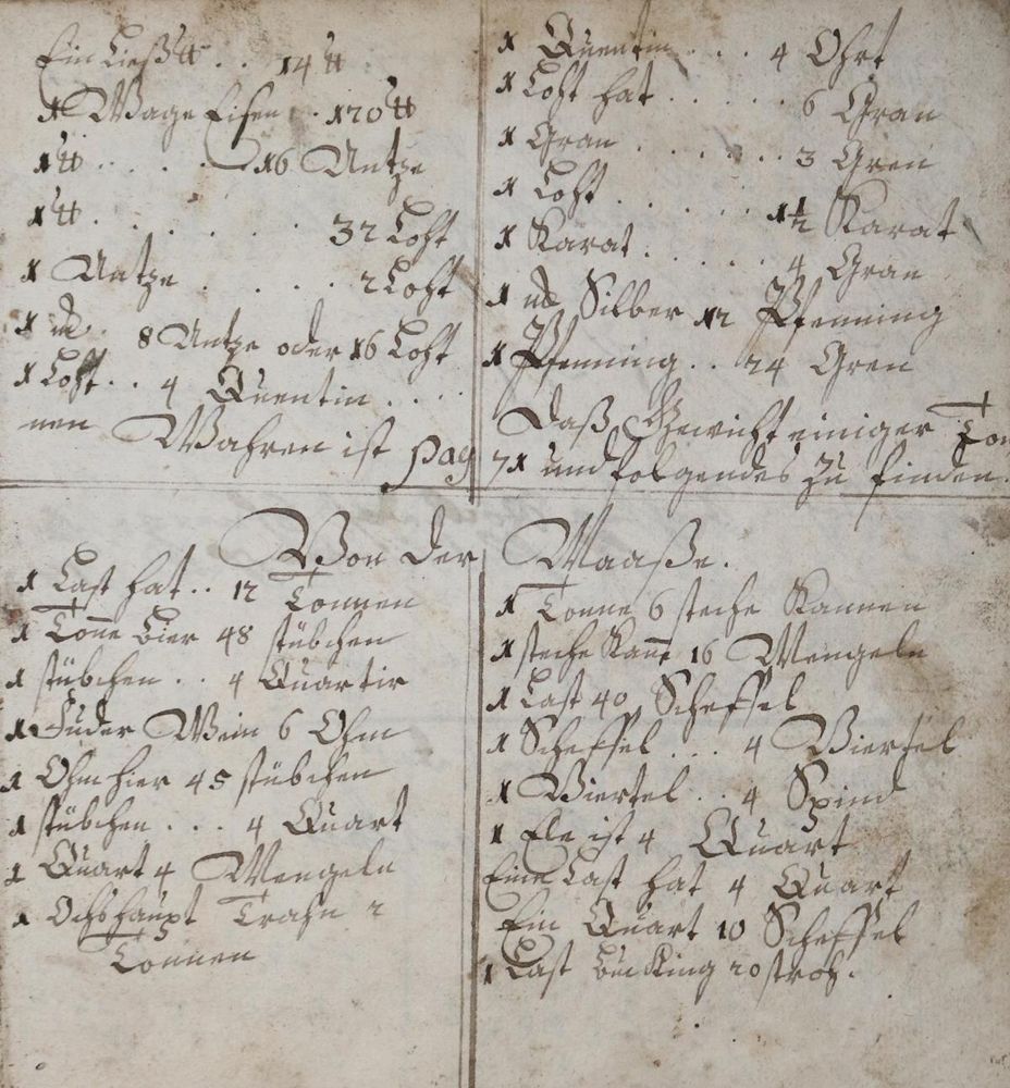 Große Abbildung Nr.1: 131-141 Rechenbuch.: (Handschriften)