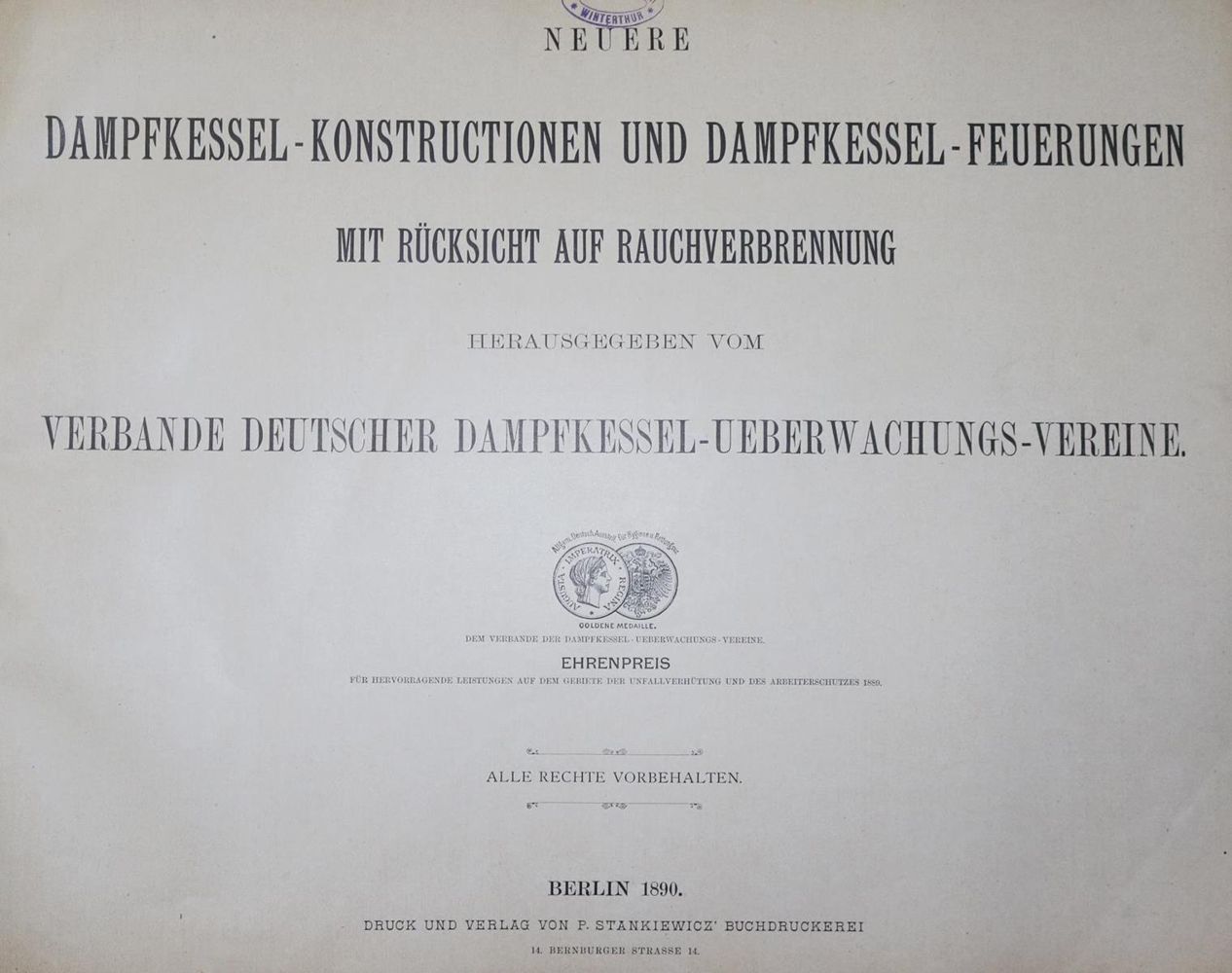 Große Abbildung Nr.2: 131-1420 Neuere Dampfkessel-Konstructionen: (Verschiedene Gebiete - Varia, Eisenbahn)