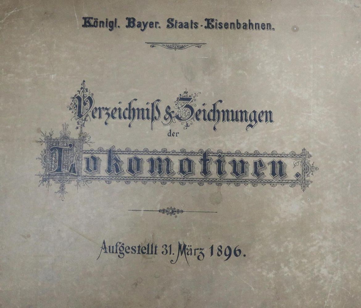 Große Abbildung Nr.1: 131-1421 Verzeichniß & Zeichnungen: (Verschiedene Gebiete - Varia, Eisenbahn)