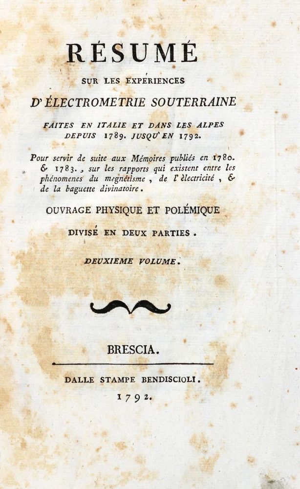 Große Abbildung Nr.1: 131-1432 Résumé: (Verschiedene Gebiete - Varia, Geologie - Mineralogie u. Paläontologie)