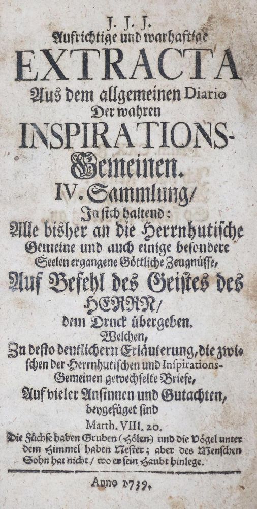Große Abbildung Nr.1: 131-146 Rock,J.F. (Hrsg.).: (Herrnhuter)