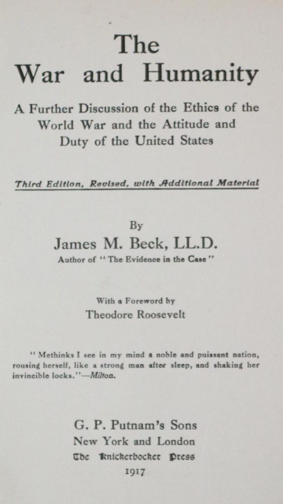 Große Abbildung Nr.1: 131-1485 Beck,J.M.: (Amerika)