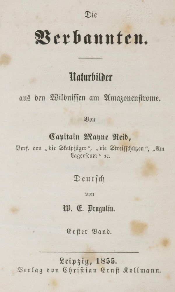 Große Abbildung Nr.1: 131-1492 Mayne Reid,C.: (Amerika)