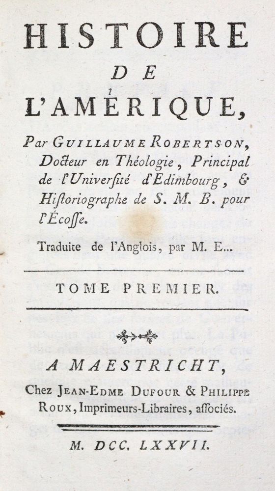 Große Abbildung Nr.2: 131-1494 Robertson,W.: (Amerika)