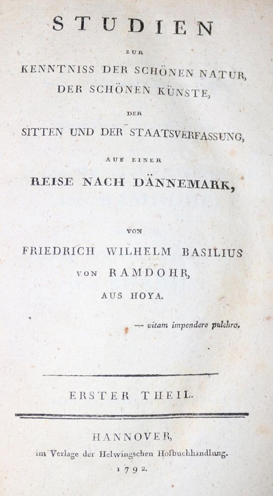Große Abbildung Nr.1: 131-1499 Ramdohr,F.W.B.v.: (Arktis-Antarktis-Nordländer)