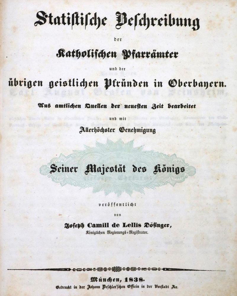 Große Abbildung Nr.1: 131-1526 Lellis Dösinger,J.C.de.: (Deutschland, Bayern)