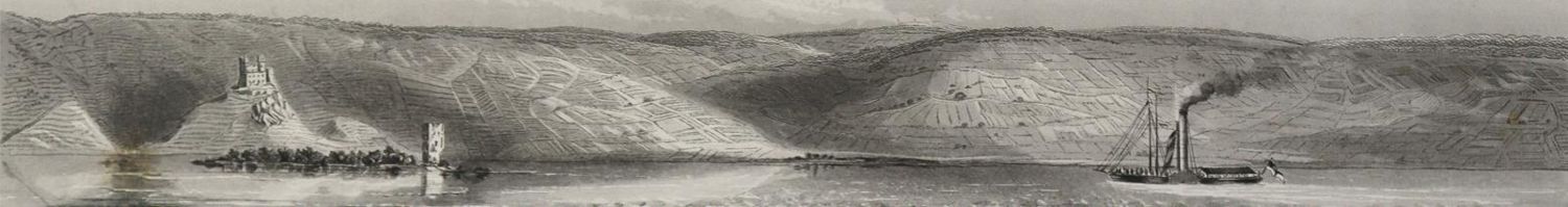 Große Abbildung Nr.1: 131-1602 Panorama des Rheines: (Deutschland, Rheinlande)