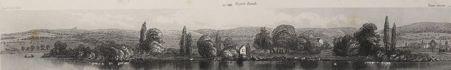 Große Abbildung Nr.3: 131-1602 Panorama des Rheines: (Deutschland, Rheinlande)