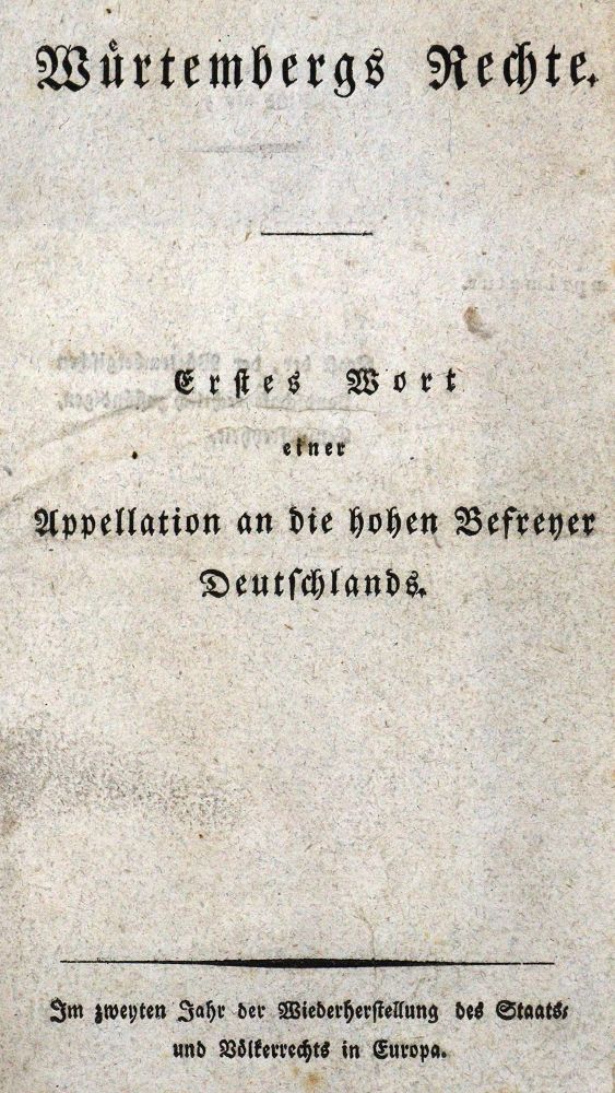 Große Abbildung Nr.1: 131-1641 Sammlung: (Deutschland, Württemberg)