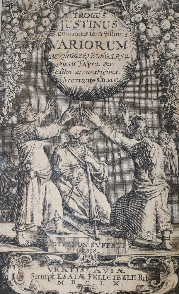 Große Abbildung Nr.1: 131-165 Justinus,(M.J.).: (Alte Drucke, Handschriften und Theologie)
