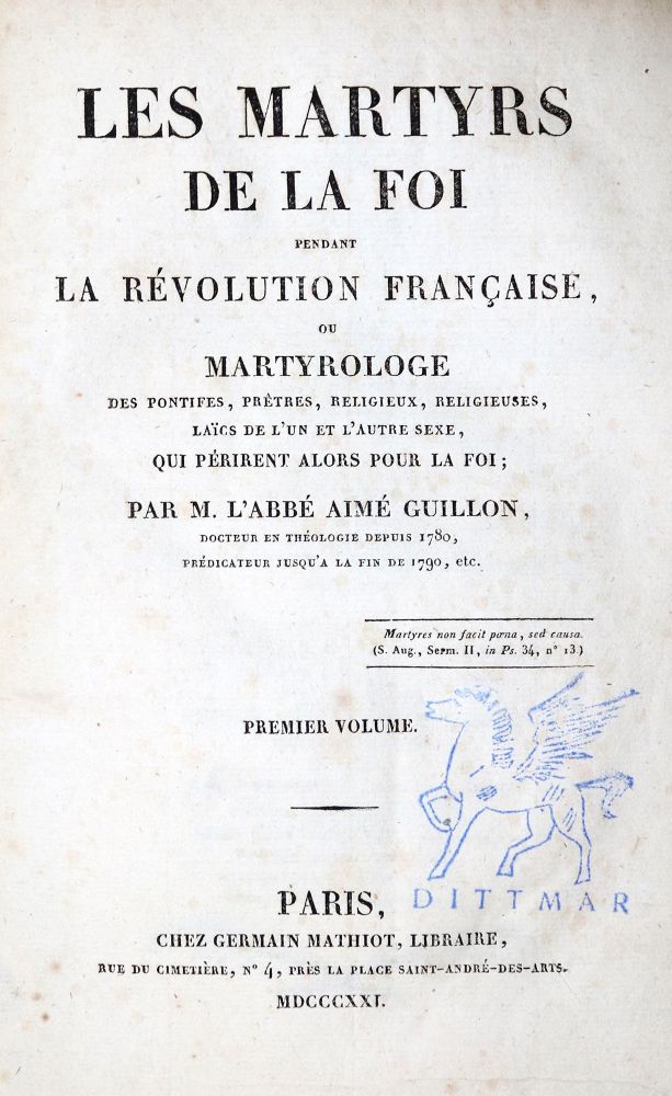 Große Abbildung Nr.2: 131-1661 Guillon,A.: (Frankreich, Revolution)