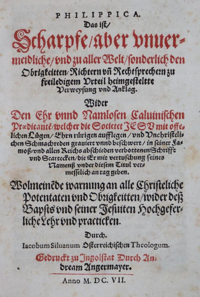 Große Abbildung Nr.1: 131-167 (Keller,J.).: (Alte Drucke, Handschriften und Theologie)