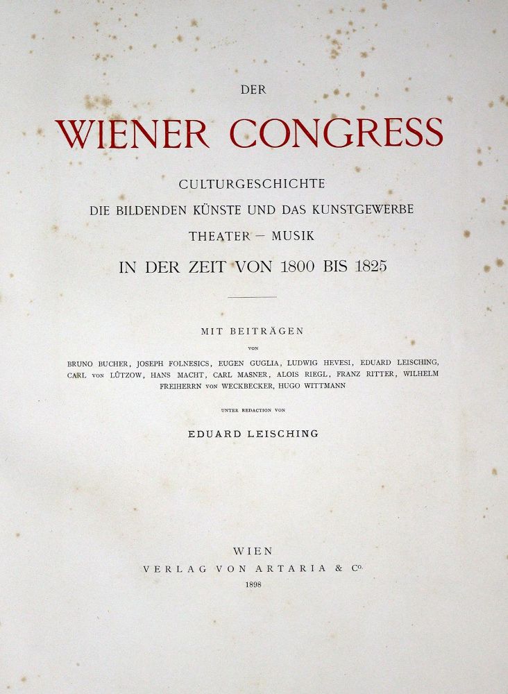 Große Abbildung Nr.1: 131-1685 Leisching,E.: (Österreich)
