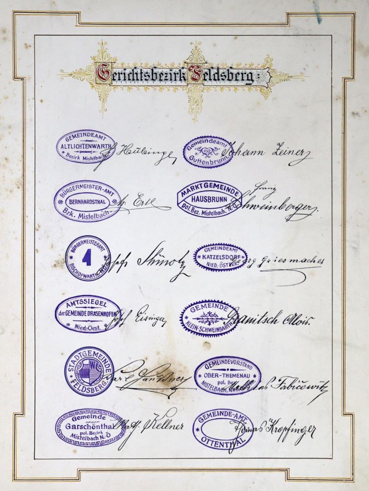 Große Abbildung Nr.1: 131-1687 Mistelbach.: (Österreich)
