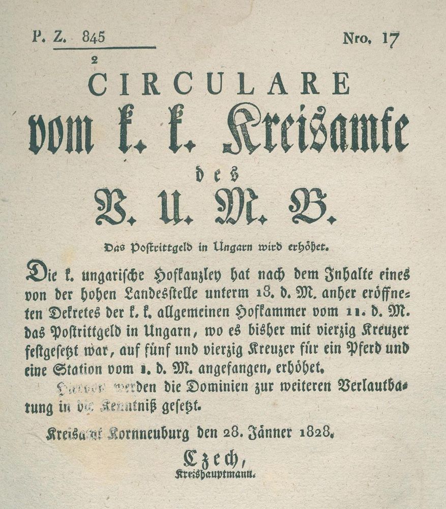 Große Abbildung Nr.2: 131-1693 Verordnungen.: (Österreich)
