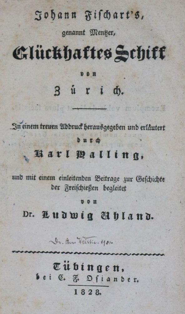 Große Abbildung Nr.1: 131-1708 Uhland,L.: (Schweiz)
