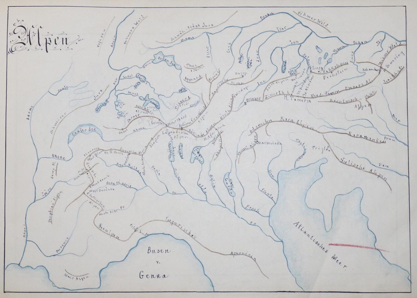Große Abbildung Nr.2: 131-1715 Atlas.: (Verschiedene Länder - Geschichte, Atlanten)