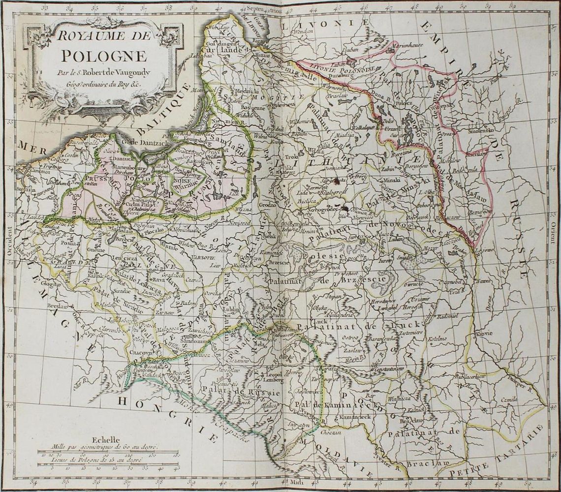 Große Abbildung Nr.2: 131-1724 Vaugondy,(D.), R.de.: (Verschiedene Länder - Geschichte, Atlanten)