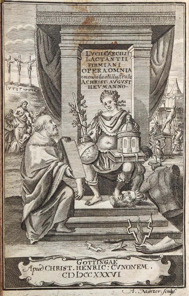 Große Abbildung Nr.2: 131-173 Lactantius,L.C.F.: (Alte Drucke, Handschriften und Theologie)