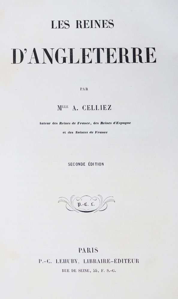 Große Abbildung Nr.1: 131-1730 Celliez,A.: (Verschiedene Länder - Geschichte)