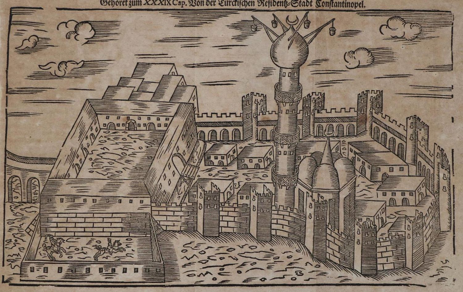 Große Abbildung Nr.34: 131-1793 Burchard,W.: (Verschiedene Länder - Geschichte, Türkei)
