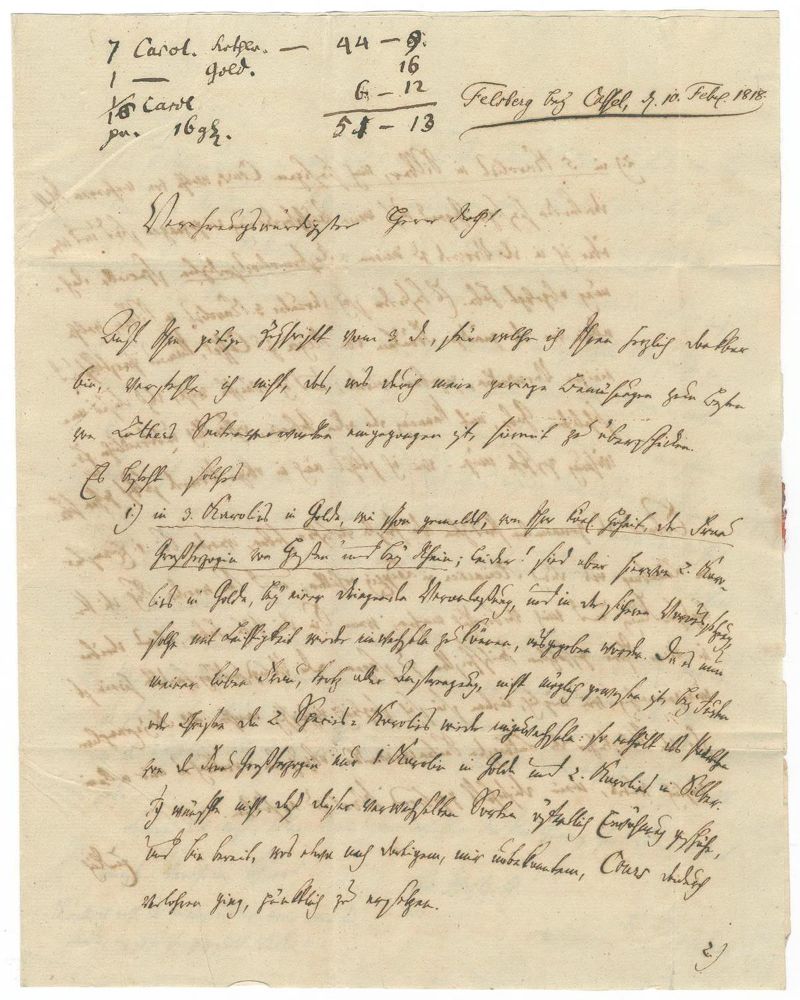 Große Abbildung Nr.1: 131-1794 Becker, Rudolf Zacharias,: (Autographen)