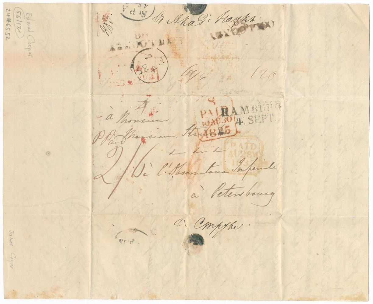 Große Abbildung Nr.1: 131-1796 Cooper, Edward Joshua,: (Autographen)