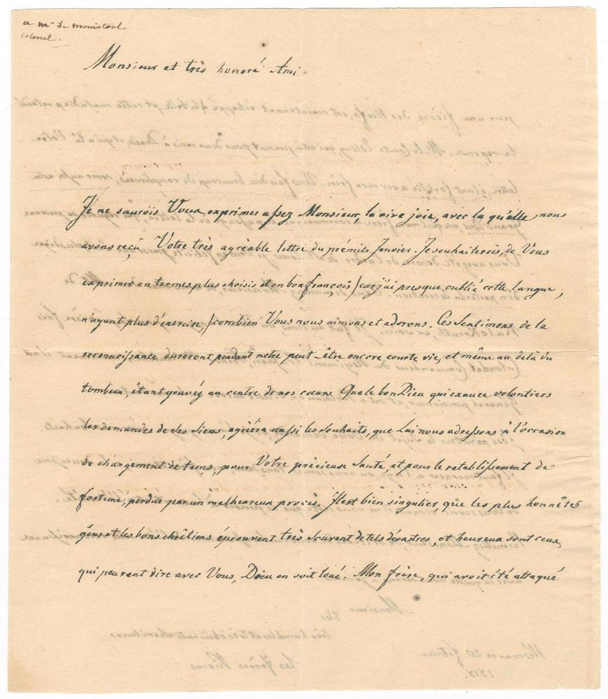 Große Abbildung Nr.1: 131-1804 Kirms, Franz,: (Autographen)