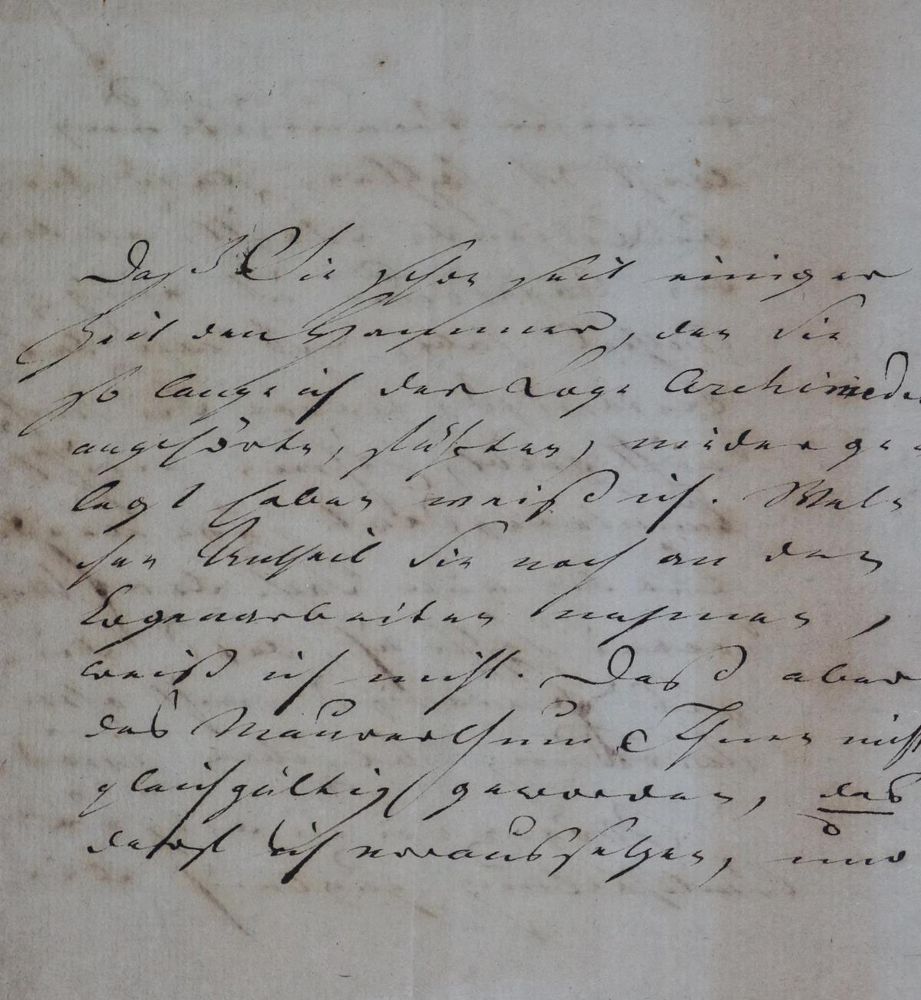 Große Abbildung Nr.1: 131-1808 Lepsius, Carl Peter,: (Autographen)