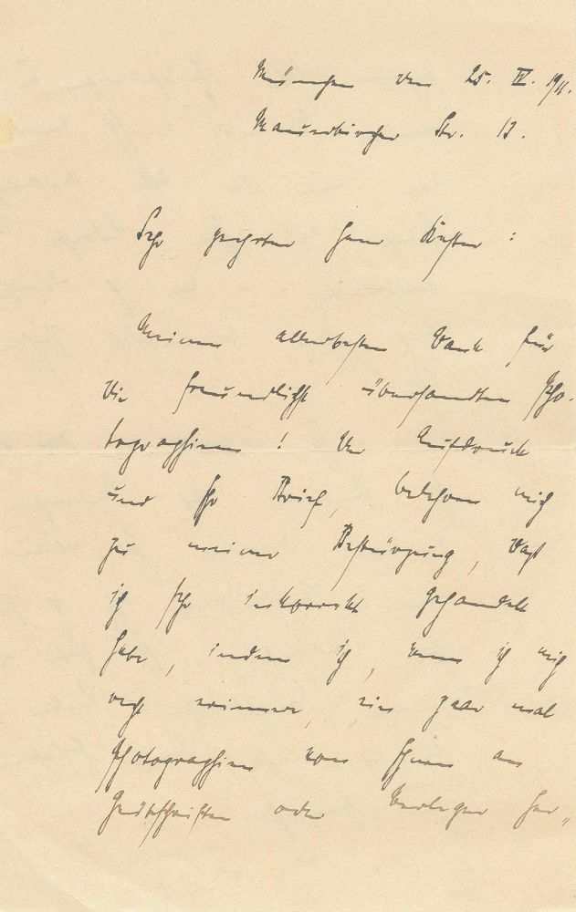 Große Abbildung Nr.1: 131-1811 Mann, Thomas: (Autographen)