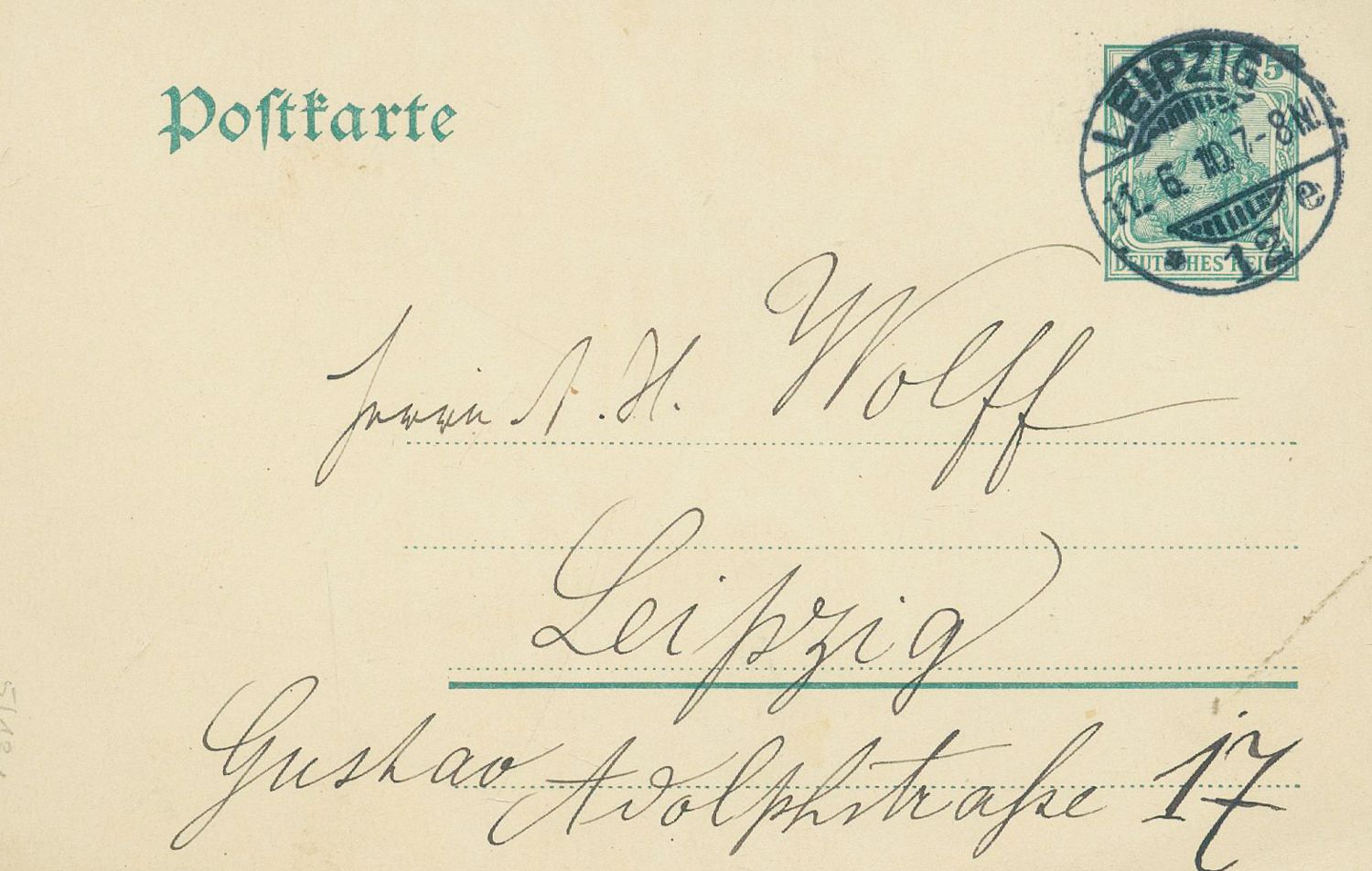 Große Abbildung Nr.1: 131-1818 Reger, Max,: (Autographen)