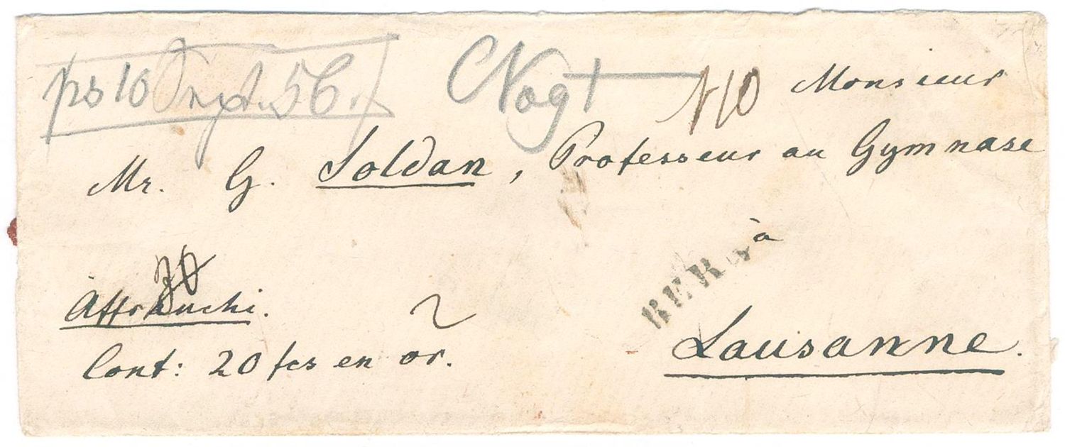 Große Abbildung Nr.2: 131-1826 Vogt, Carl (August Christoph Carl),: (Soldan)