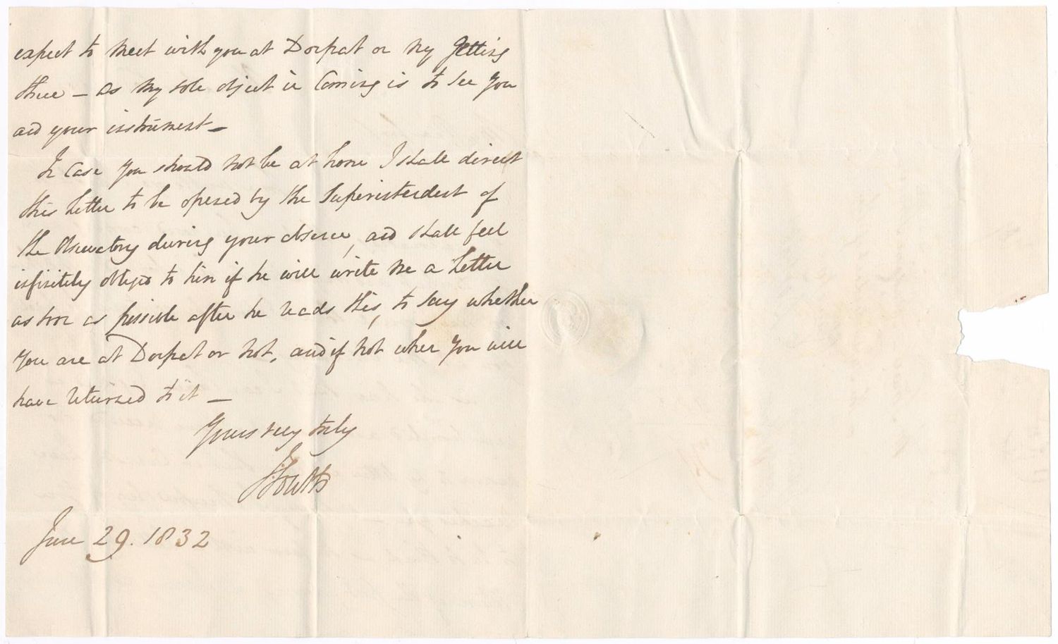 Große Abbildung Nr.3: 131-1827 South, James,: (Autographen)
