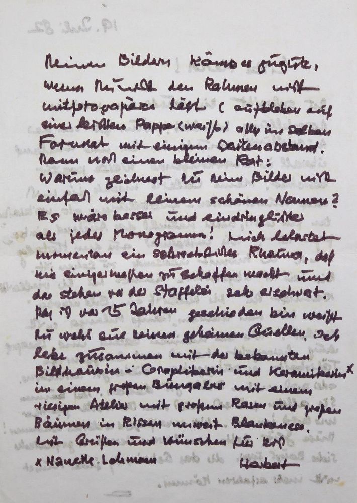 Große Abbildung Nr.2: 131-1828 Spangenberg, Herbert,: (Autographen)