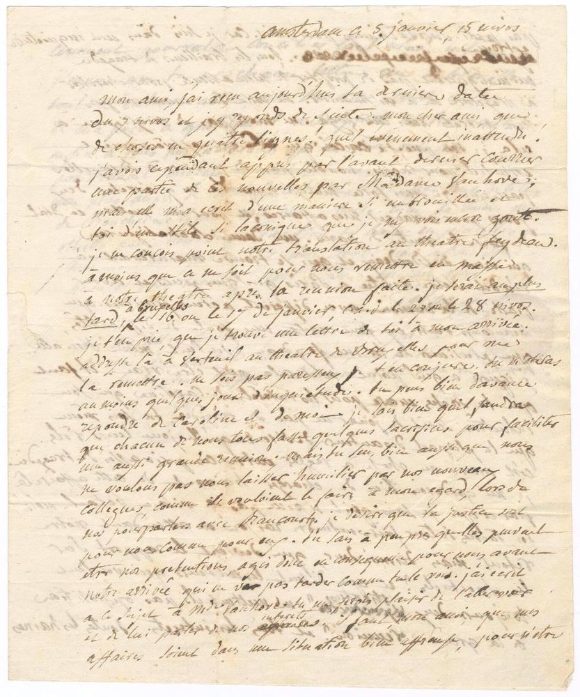Große Abbildung Nr.1: 131-1829 Talma, François Joseph,: (Autographen)