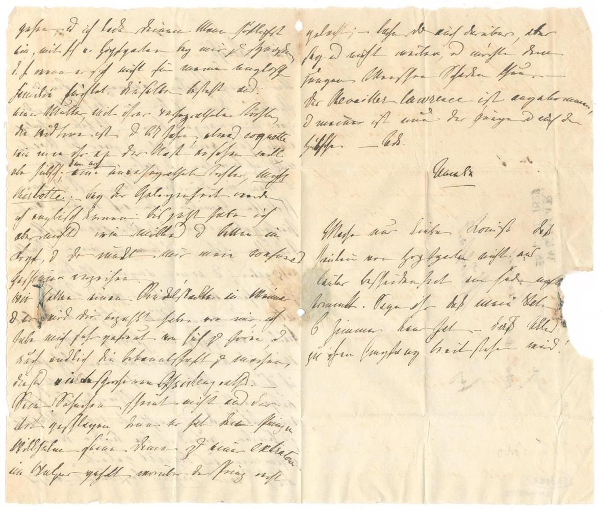 Große Abbildung Nr.2: 131-1838 Winter, Amalie: (Autographen)