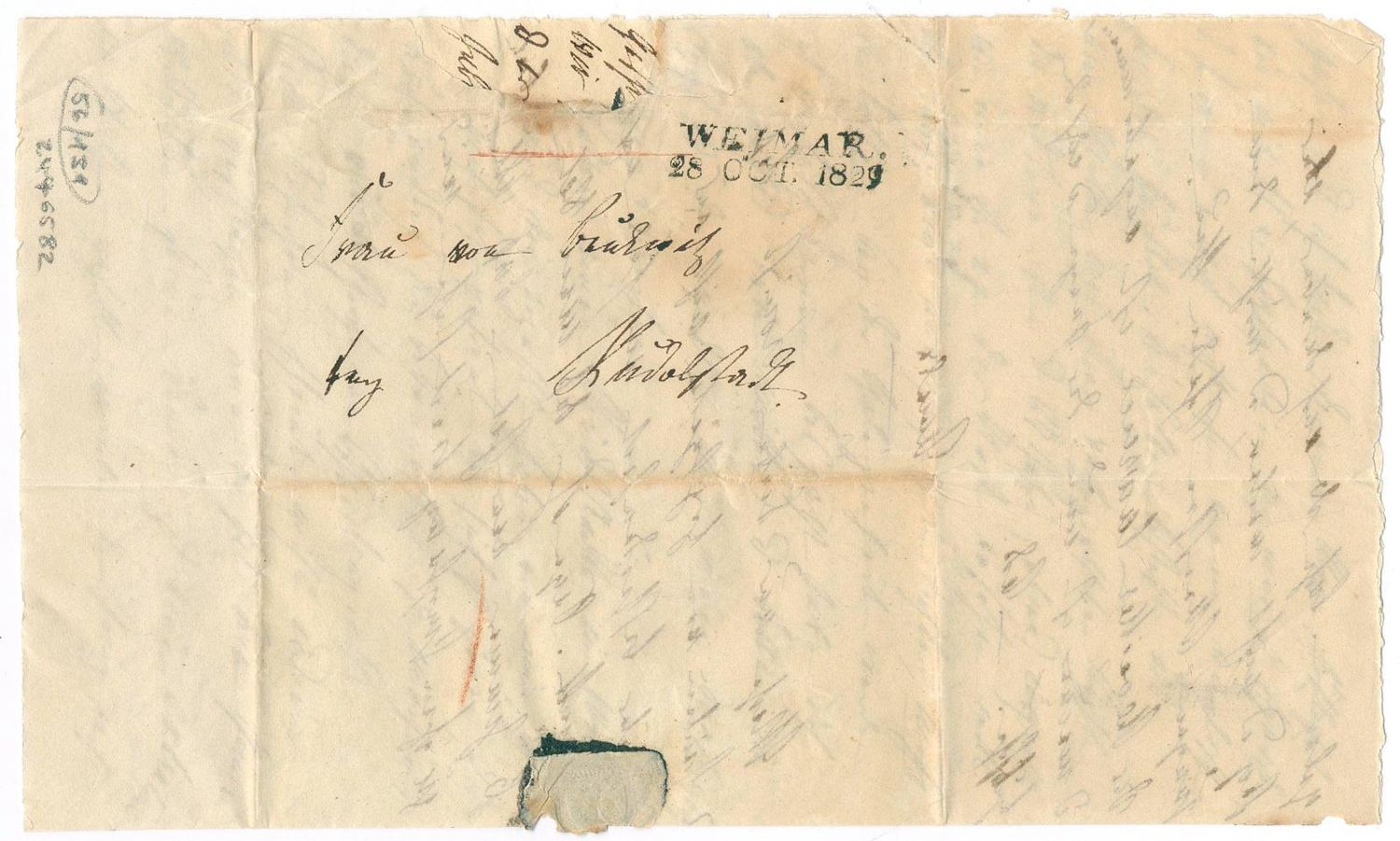 Große Abbildung Nr.3: 131-1838 Winter, Amalie: (Autographen)