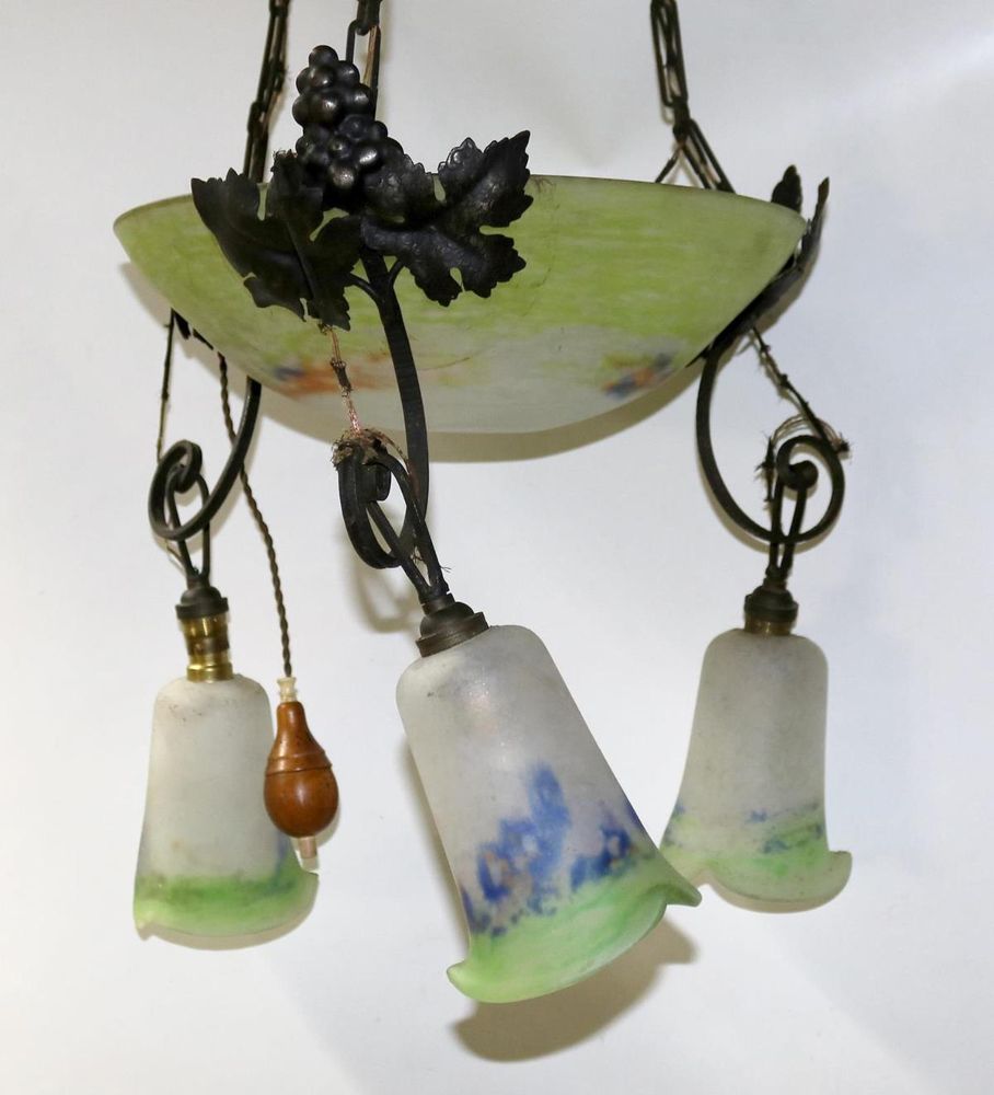 Große Abbildung Nr.2: 131-1863 Jean Noverdy.: (Varia, Jugendstil, Lampe)