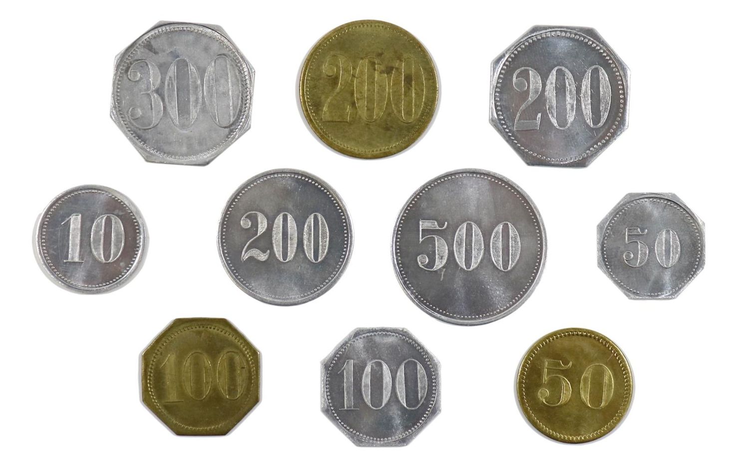 Große Abbildung Nr.1: 131-1872 Kantinenpfennig Gneisenau.: (Varia, Münzen und Medaillen)