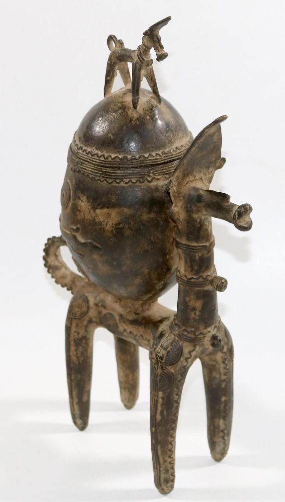 Große Abbildung Nr.4: 131-1952 Dogon Mali frühes: (Afrika, Figuren)