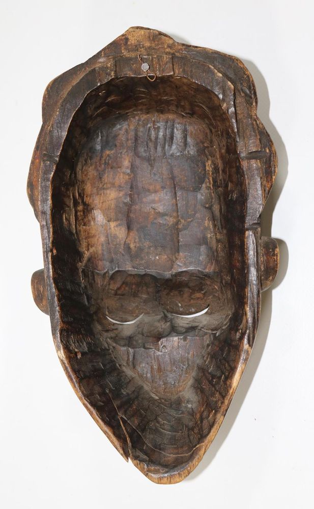 Große Abbildung Nr.3: 131-1957 Maske der Punu Gabun.: (Afrika)