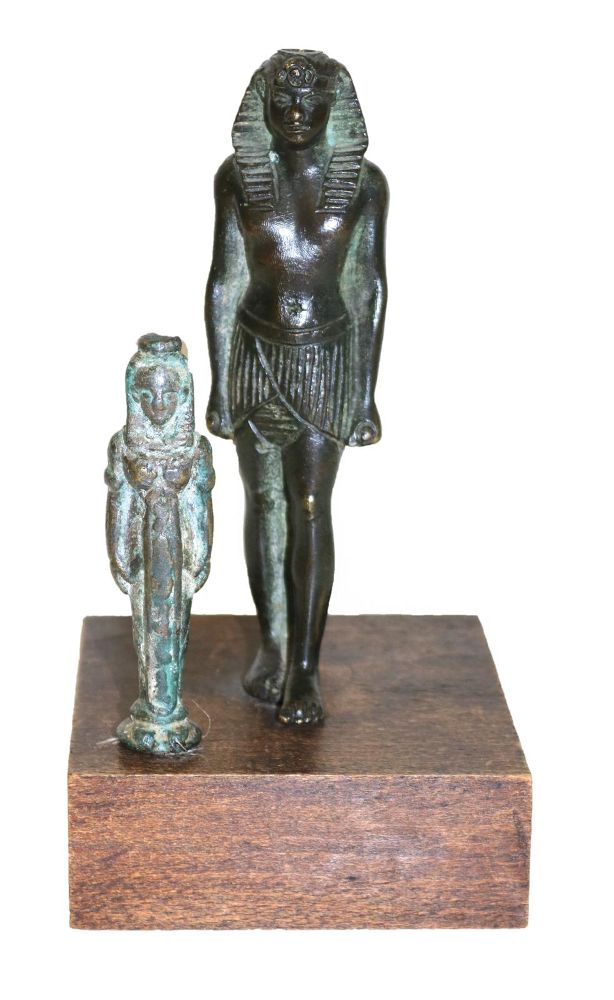 Große Abbildung Nr.1: 131-1961 Uschebtis Bronze.: (Afrika)
