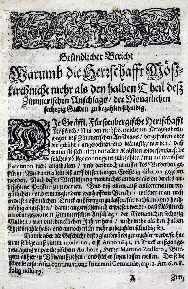 Große Abbildung Nr.1: 131-200 Gründlicher Bericht: (Messkirch)