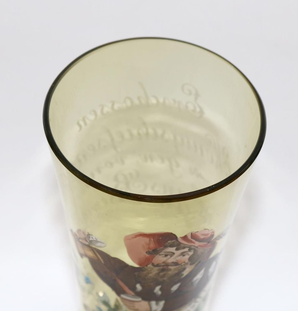 Große Abbildung Nr.2: 131-2008 Schützenglas, Schützenpokal.: (Glas)