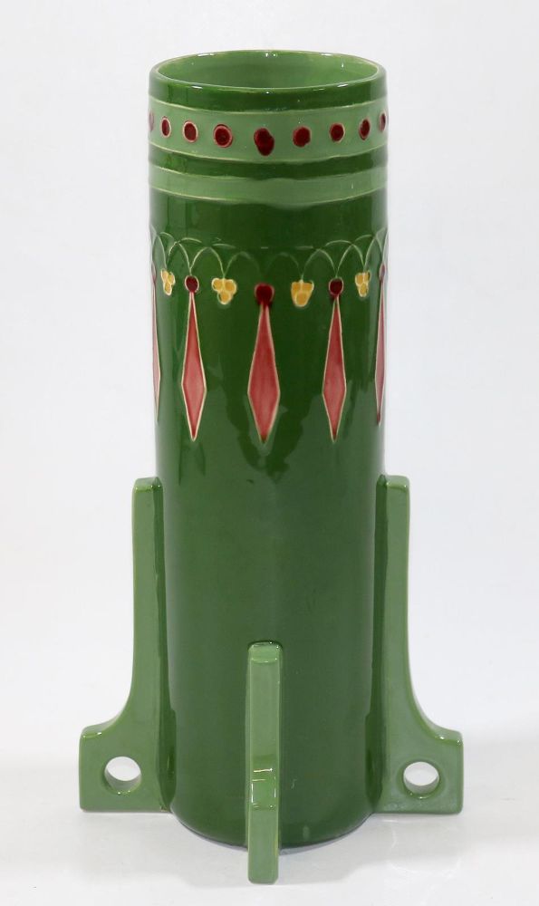 Große Abbildung Nr.1: 131-2038 Böhmen Vase um 1900.: (Porzellan u. Keramik, Fayencen)