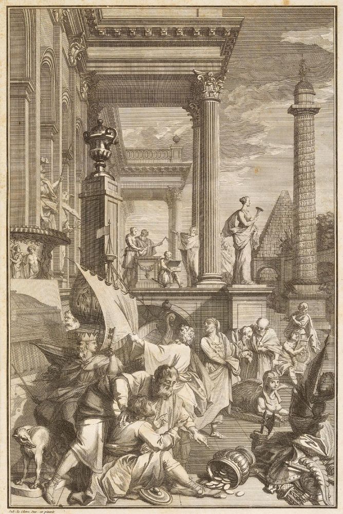 Große Abbildung Nr.1: 131-207 Montfaucon,B.de.: (Alte Drucke, Handschriften und Theologie)