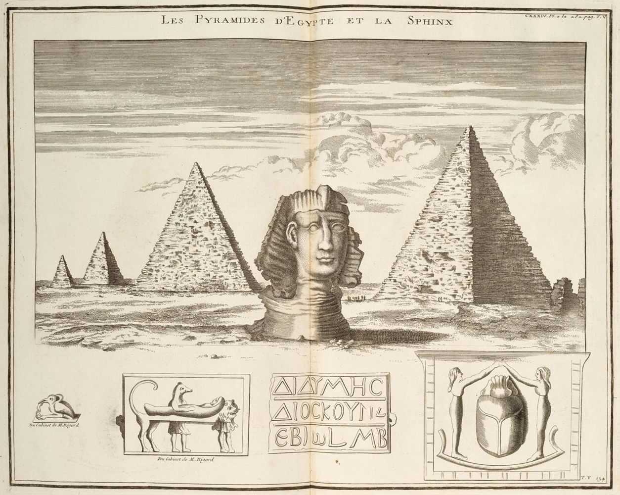 Große Abbildung Nr.3: 131-207 Montfaucon,B.de.: (Alte Drucke, Handschriften und Theologie)