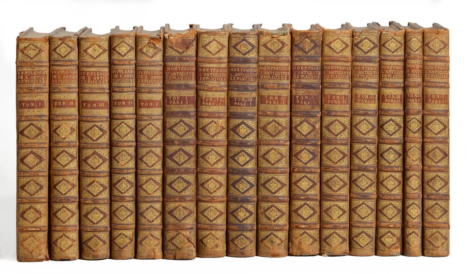 Große Abbildung Nr.4: 131-207 Montfaucon,B.de.: (Alte Drucke, Handschriften und Theologie)