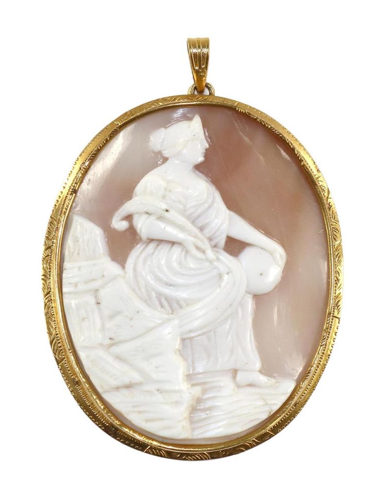 Große Abbildung Nr.1: 131-2146 Stehende Göttin.: (Schmuck, Anhänger, Gemmen und Kameen)