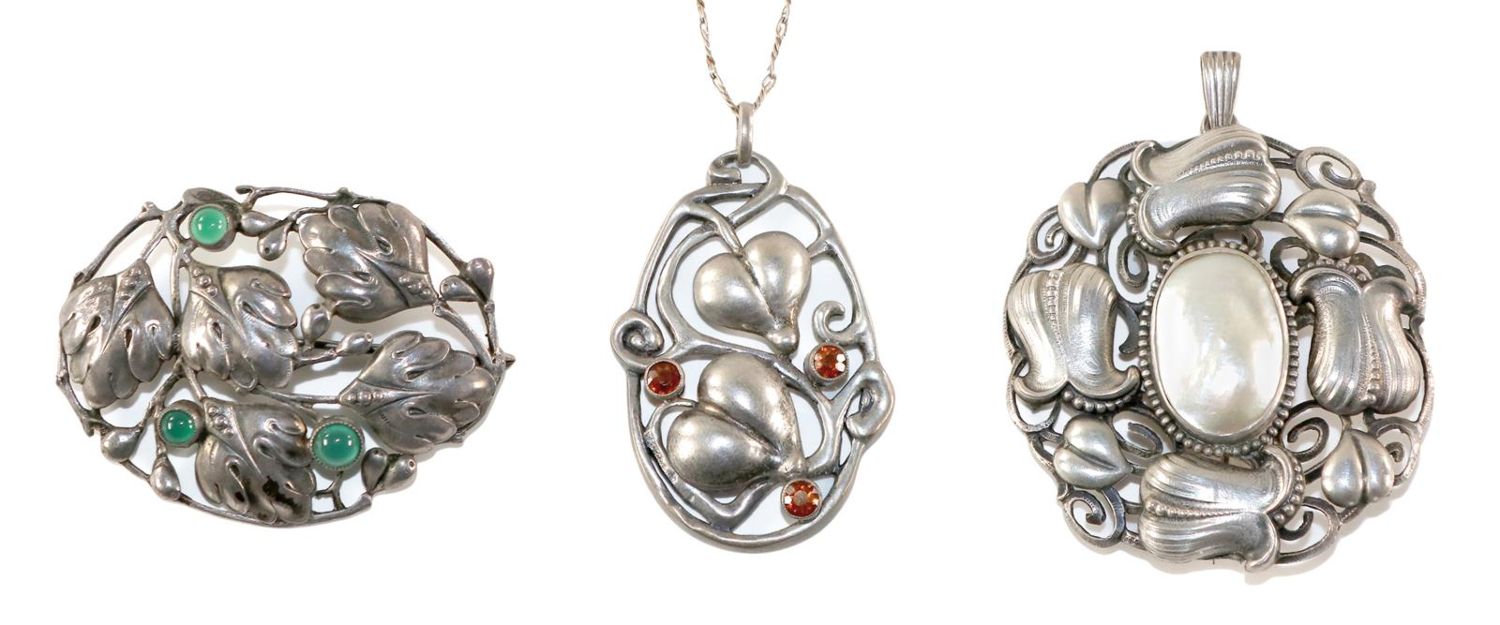 Große Abbildung Nr.1: 131-2154 Zwei Anhänger,: (Schmuck, Anhänger)